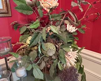 Large Decorative Artificial Floral Arrangement