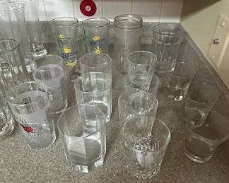Estate Assortment of Vintage Barware and Novelty Glassware second image