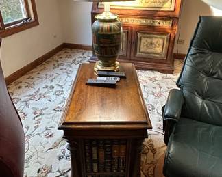Vintage Bookcase End Table