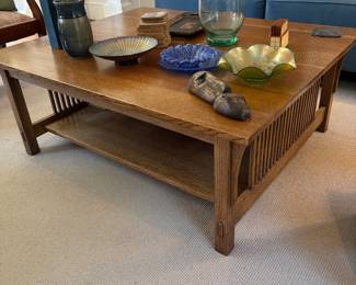Stickley coffee table 
