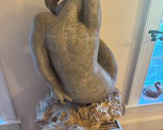 Mermaid sculpture 