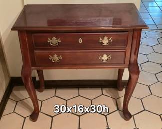 Low boy two drawer chest