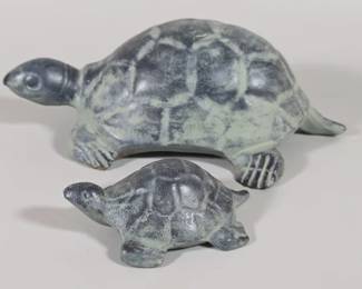 Virginia Metalcrafters cast iron turtles
