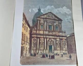 Portfolio of six Felix and Philippe Benoist lithographs