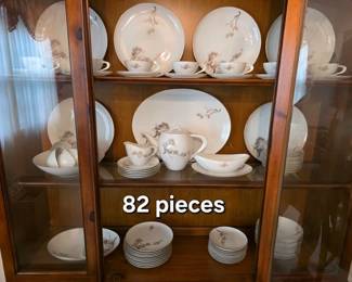 MCM set of Sango china, 'Larchmont' pattern, made in Japan