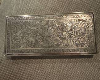 .800 silver ornate box