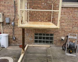 Elevator Lift - Affordable Lifts Brand weighs 522 pounds goes about 4 feet tall works great