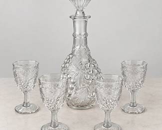 hd Elegant Glass Decanter Set