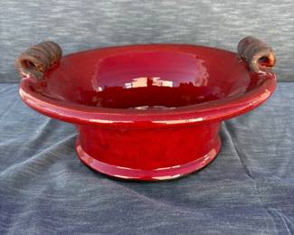 ld Tuscan Style Ceramic Centerpiece