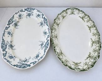 hd Moselle and Royal Basset Serving Platters