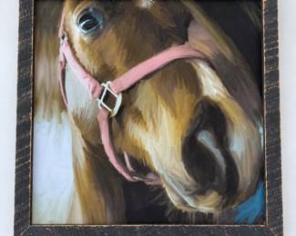 ar CloseUp Horse Selfie Painting