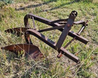 c Vintage 3Point Tractor TwoBottom Moldboard Plow