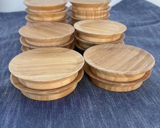 k 20Piece Bamboo Wine Glass Charcuterie Set