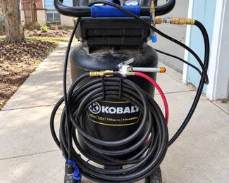 g Kobalt 20Gallon 1.8 HP 150 PSI Air Compressor