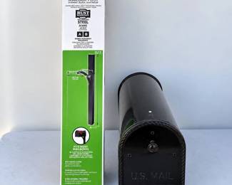 g Gibraltar Galvanized Steel Mailbox Post