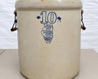 k White Hall Stoneware 10Gallon Storage Crock
