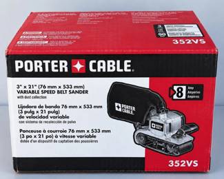 g Porter Cable 352VS Variable Speed Belt Sander