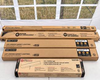 e Assortment of LED and NonLED Undercabinet Lights