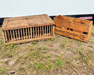 g Antique Wooden Crates