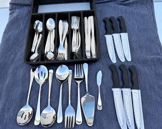 k 89Piece Stainless Steel Cutlery Set