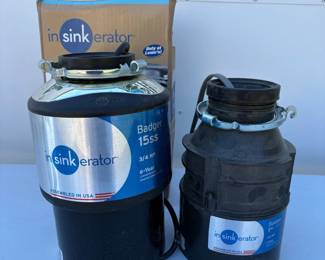 k InSinkErator Badger 15SS Garbage Disposal Set