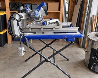 g Kobalt Wet Tile Saw