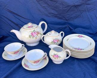 hd Narumi China Japan Floral Tea Set