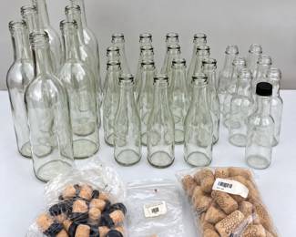 k Assorted Crafting Bottles and Corks