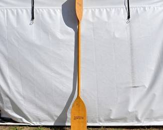 c Azzali Wooden Rowing Oar Made in Italy