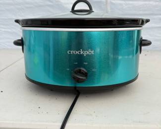 k Teal CrockPot Slow Cooker