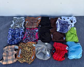 b Lot of 16 NewUnused Reusable Dog Diapers