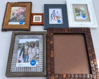 ld Set of 6 Mixed Picture Frames