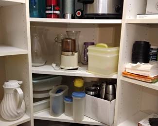 Tupperware and small appliances