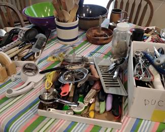 Loads of kitchen tools