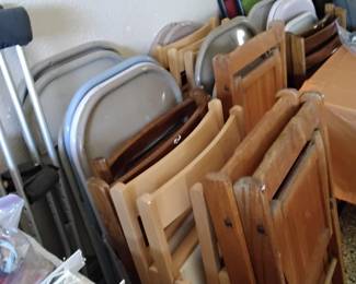 Folding chairs