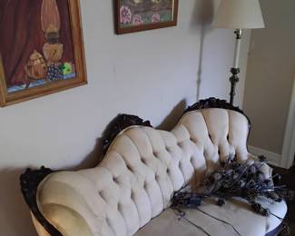 Sweet little antique settee