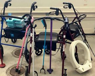 NE149Medical Equipment, Walkers, Canes Plus More