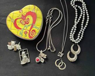 NE172Brighton, Pewter  Other Silver Tone Jewelry