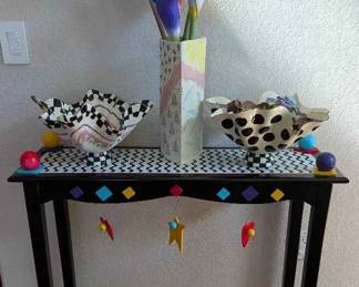 NE153Mackenzie Childs Style Decor Pieces