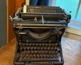 Antique typewriter