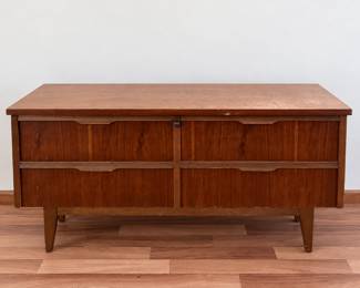 MidCentury Walnut Console Cabinet