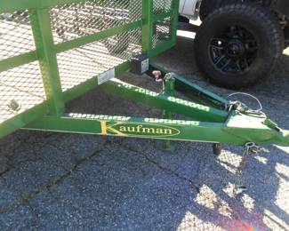 Kaufman landscape trailer