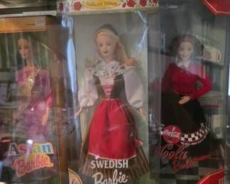 Large Barbie Collection