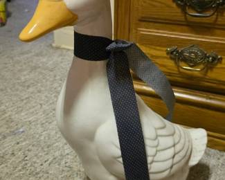 Large Porcelain Goose