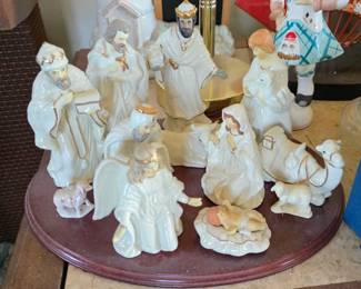 Nativity ( Lots of Christmas Decor in this Sale )