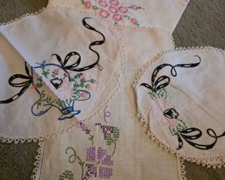 Embroidered Linens 
