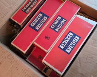 Lionel Train cars