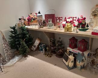 Large Collection of X-Mas & Holiday Decor