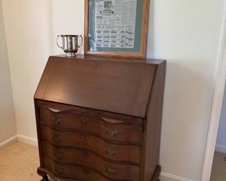 Antique 4 Drawer Secretary