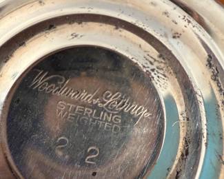 Sterling Silver Two-Handled Pedestal Bowl